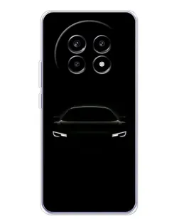 Чехол для Realme 13 Pro с картинкой «Взгляд Audi в темноте»