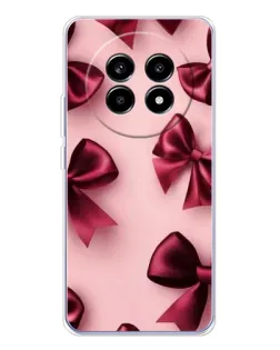 Чехол для Realme 13 Pro с картинкой «Бордовый атлас»