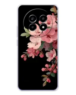 Чехол для Realme 13 Pro с картинкой «Розовая ветка сакуры»