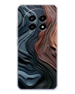 Чехол для Realme 13 Pro с картинкой «Цветные волны каньона»