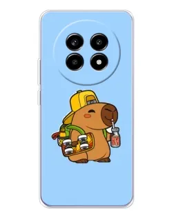 Чохол для Realme 13 Pro з картинкою «Капібара на скейті» Чохол для Realme 13 Pro з картинкою «Капібара на скейті»