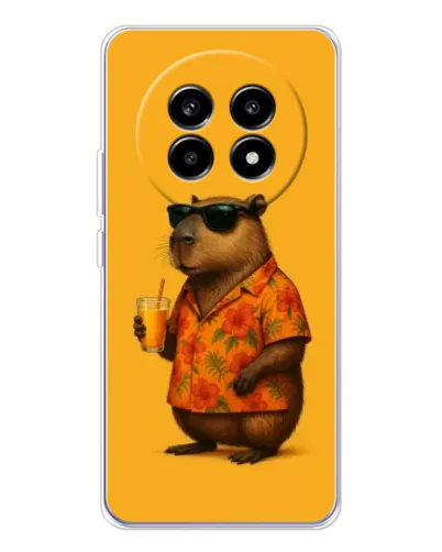 Чехол для Realme 13 Pro с картинкой «Капибара на отдыхе» Чехол для Realme 13 Pro с картинкой «Капибара на отдыхе»