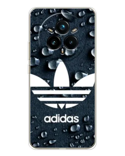 Чехол для Realme 14 Pro 5G с картинкой «Adidas Trefoil Blue» Чехол для Realme 14 Pro 5G с картинкой «Adidas Trefoil Blue»