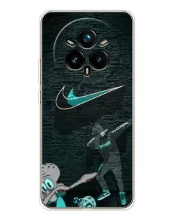 Чехол для Realme 14 Pro 5G с картинкой «Спортивный арт Nike» Чехол для Realme 14 Pro 5G с картинкой «Спортивный арт Nike»
