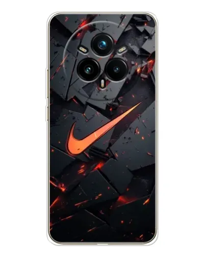 Чехол для Realme 14 Pro 5G с картинкой «Nike — эффект разломов» Чехол для Realme 14 Pro 5G с картинкой «Nike — эффект разломов»