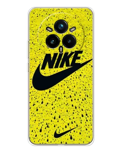Чехол для Realme 14 Pro 5G с картинкой «Желтый текстурный Nike» Чехол для Realme 14 Pro 5G с картинкой «Желтый текстурный Nike»