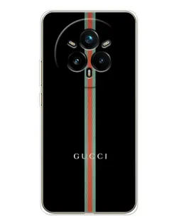 Чехол для Realme 14 Pro 5G с картинкой «Gucci — строгая линия»