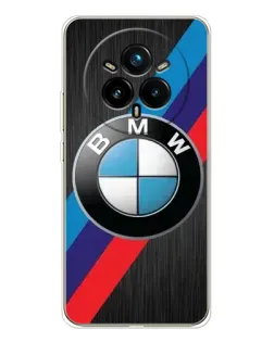 Чехол для Realme 14 Pro 5G с картинкой «BMW M-stripes стиль»