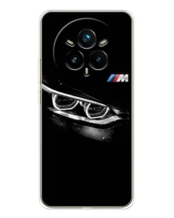 Чехол для Realme 14 Pro 5G с картинкой «BMW — взгляд тигра»