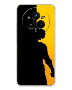 Чехол для Realme 14 Pro 5G с картинкой «Тень воина PUBG»