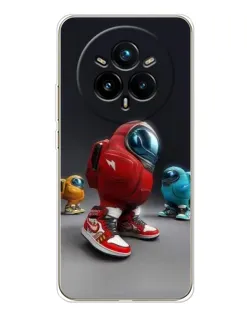 Чехол для Realme 14 Pro 5G с картинкой «Among Us — 3D стиль»