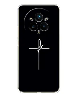 Чехол для Realme 14 Pro 5G с картинкой «Тонкий крест»