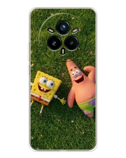 Чехол для Realme 14 Pro 5G с картинкой «Друзья на лужайке» Чехол для Realme 14 Pro 5G с картинкой «Друзья на лужайке»