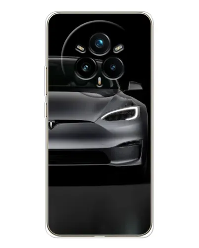 Чехол для Realme 14 Pro 5G с картинкой «Tesla Model S Look»