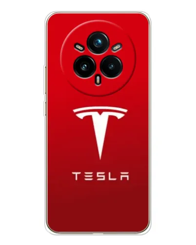 Чехол для Realme 14 Pro 5G с картинкой «Tesla Red Classic»