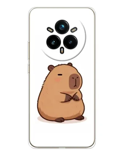 Чехол для Realme 14 Pro 5G с картинкой «Толстенькая капибара» Чехол для Realme 14 Pro 5G с картинкой «Толстенькая капибара»