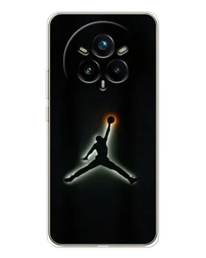Чехол для Realme 14 Pro Plus с картинкой «Jordan Gradient Logo»