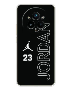 Чехол для Realme 14 Pro Plus с картинкой «Jordan Vertical»