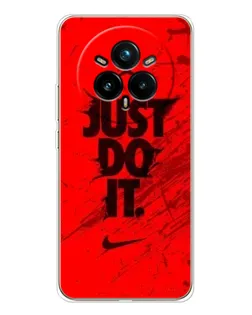Чехол для Realme 14 Pro Plus с картинкой «Nike Just Do It»