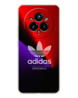 Чохол для Realme 14 Pro Plus з картинкою «Adidas Red Neon» Чохол для Realme 14 Pro Plus з картинкою «Adidas Red Neon»