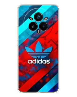 Чехол для Realme 14 Pro Plus с картинкой «Абстракция Adidas»