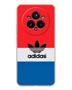 Чехол для Realme 14 Pro Plus с картинкой «Ретро блоки Adidas»