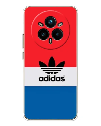 Чехол для Realme 14 Pro Plus с картинкой «Ретро блоки Adidas»