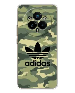 Чехол для Realme 14 Pro Plus с картинкой «Милитари стиль Adidas»