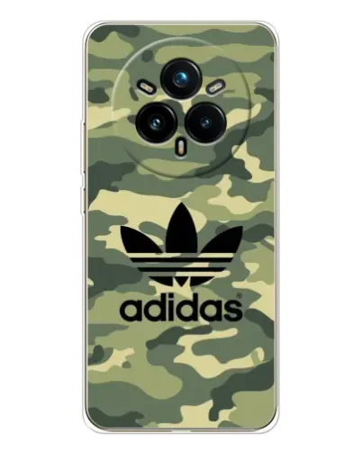 Чехол для Realme 14 Pro Plus с картинкой «Милитари стиль Adidas»