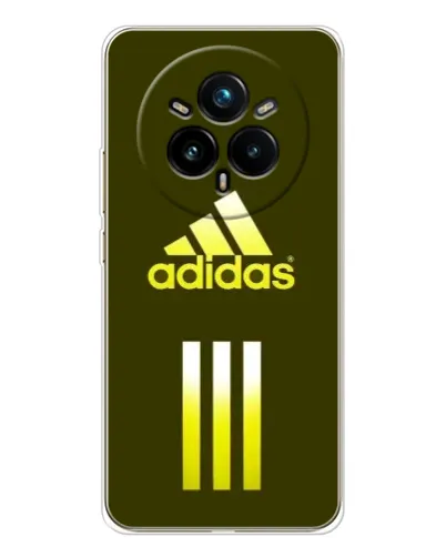 Чехол для Realme 14 Pro Plus с картинкой «Оливковый градиент Adidas»