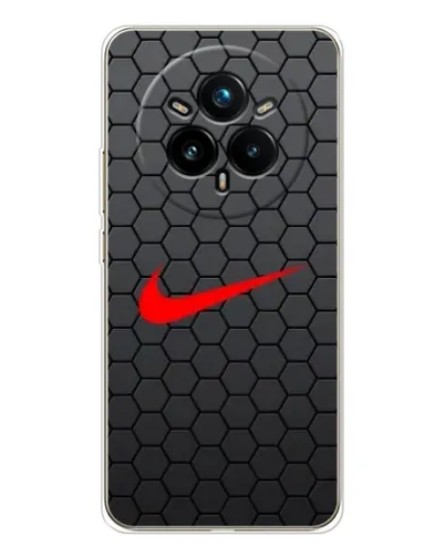 Чехол для Realme 14 Pro Plus с картинкой «Nike — карбоновая сетка» Чехол для Realme 14 Pro Plus с картинкой «Nike — карбоновая сетка»