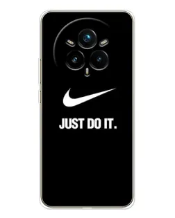 Чехол для Realme 14 Pro Plus с картинкой «Классический принт Nike»