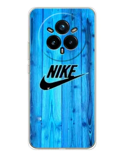 Чехол для Realme 14 Pro Plus с картинкой «Голубое дерево Nike»