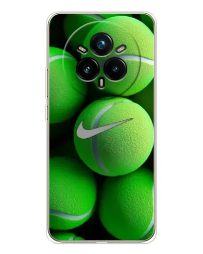 Чехол для Realme 14 Pro Plus с картинкой «Теннисные мячи Найк» Чехол для Realme 14 Pro Plus с картинкой «Теннисные мячи Найк»