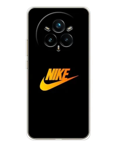 Чехол для Realme 14 Pro Plus с картинкой «Золотой логотип Nike» Чехол для Realme 14 Pro Plus с картинкой «Золотой логотип Nike»