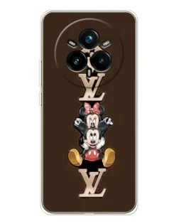 Чехол для Realme 14 Pro Plus с картинкой «LV и Микки Маус»
