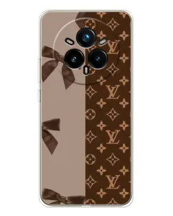 Чехол для Realme 14 Pro Plus с картинкой «Louis Vuitton — банты»