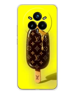 Чехол для Realme 14 Pro Plus с картинкой «Мороженое от LV»