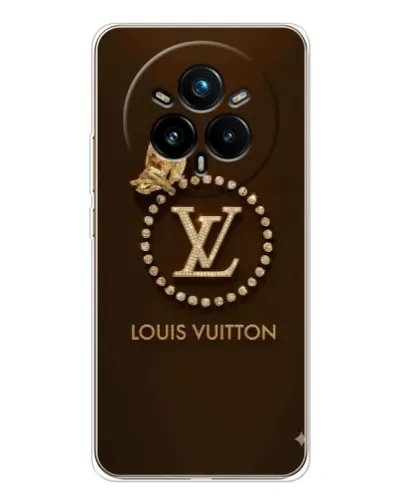 Чехол для Realme 14 Pro Plus с картинкой «LV — золотая печать» Чехол для Realme 14 Pro Plus с картинкой «LV — золотая печать»