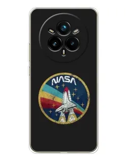 Чехол для Realme 14 Pro Plus с картинкой «NASA — эмблема миссии»