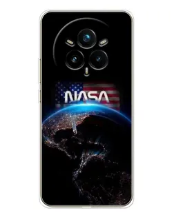 Чехол для Realme 14 Pro Plus с картинкой «Земля из космоса NASA»