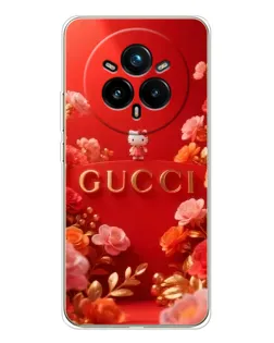 Чохол для Realme 14 Pro Plus з картинкою «Gucci — золотий сад»