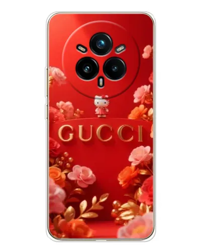 Чохол для Realme 14 Pro Plus з картинкою «Gucci — золотий сад»