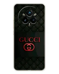 Чохол для Realme 14 Pro Plus з картинкою «Gucci — стьобаний чорний»