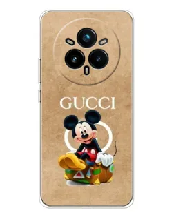 Чохол для Realme 14 Pro Plus з картинкою «Міккі Маус Gucci — крафт»