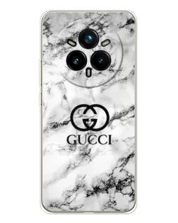 Чохол для Realme 14 Pro Plus з картинкою «Gucci — мармуровий шик»