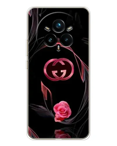 Чохол для Realme 14 Pro Plus з картинкою «Gucci — неонова троянда»