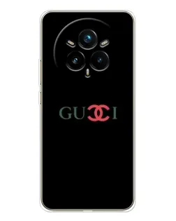Чохол для Realme 14 Pro Plus з картинкою «Gucci — червоний градієнт»