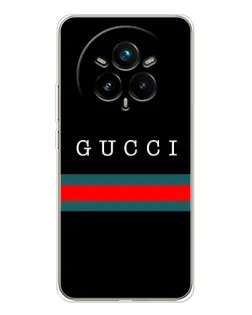 Чохол для Realme 14 Pro Plus з картинкою «Gucci — червоний пояс»