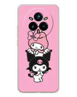 Чохол для Realme 14 Pro Plus з картинкою «My Melody та Kuromi»